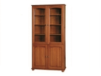 AGD 110 bookcase with glass doors