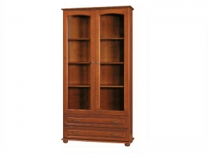 AG 110 bookcase with glass doors